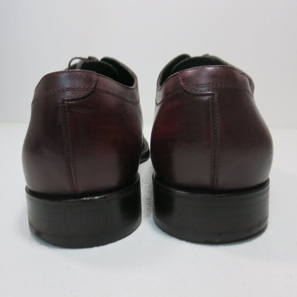 Vintage Salvatore Ferragamo Leather Dress Footwear Oxford Shoes Mens Footwear 11 - Picture 6 of 7